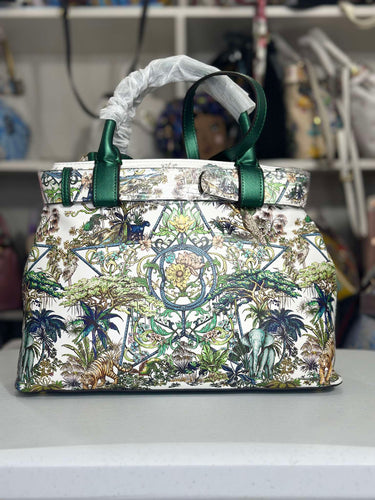 Dolores Green Forest Handbag